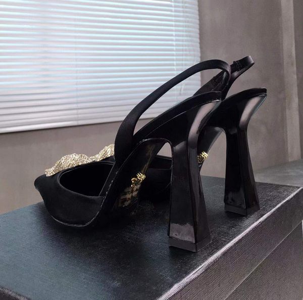 latest fashion metal dumeisa rhinestone decoration sandals satin high-heeled sandals pointed decorative pump 11cm designer banquet slide wom, Black
latest fashion metal dumeisa rhinestone decoration sandals satin high-heeled sandals pointed decorative pump 11cm designer banquet slide wom, Black