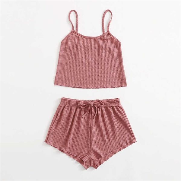 summer pajamas set for women soft comfortable short sleeve t-shirts & shorts loose home wear strap underwear 210713, Black;red
summer pajamas set for women soft comfortable short sleeve t-shirts & shorts loose home wear strap underwear 210713, Black;red