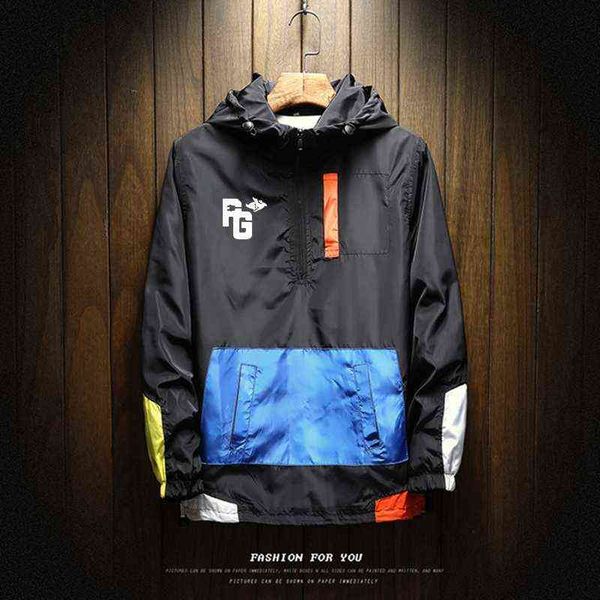 pearly gates men's clothing bomber jacket brother hooded youth thin men student jacket clothes fashion coats streetwear y220803, Black;brown
pearly gates men's clothing bomber jacket brother hooded youth thin men student jacket clothes fashion coats streetwear y220803, Black;brown