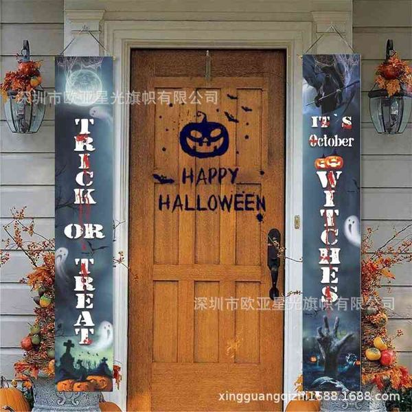 factory outlet 2022 new halloween couplet door curtain cartoon ghost pumpkin festival party decoration flag
factory outlet 2022 new halloween couplet door curtain cartoon ghost pumpkin festival party decoration flag