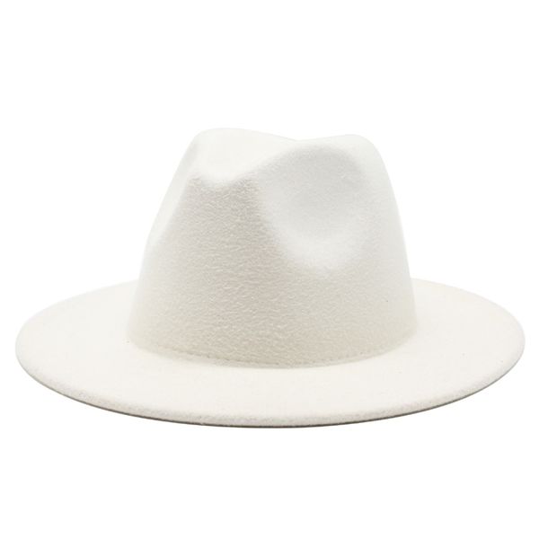 all-match wide brim fedora hat for women solid color wool felt men autumn winter panama gamble yellow jazz cap 56-61cm 220507, Blue;gray
all-match wide brim fedora hat for women solid color wool felt men autumn winter panama gamble yellow jazz cap 56-61cm 220507, Blue;gray