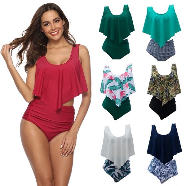 swimsuit high waist bikini women s bikinis 2020 mujer ruffle push up swimwear separate female swimsuits women s swimming suit t200708, White;black
swimsuit high waist bikini women s bikinis 2020 mujer ruffle push up swimwear separate female swimsuits women s swimming suit t200708, White;black