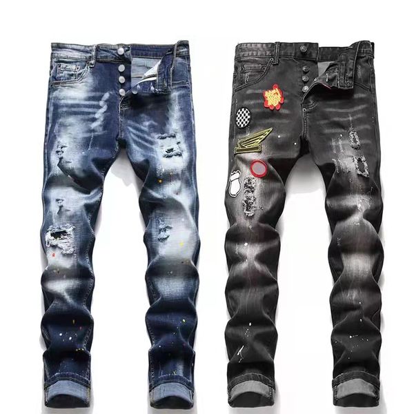 mens jeans skinny distress ripped destroyed stretch biker denim white black blue slim fit hip hop pants for men size 28-40
mens jeans skinny distress ripped destroyed stretch biker denim white black blue slim fit hip hop pants for men size 28-40