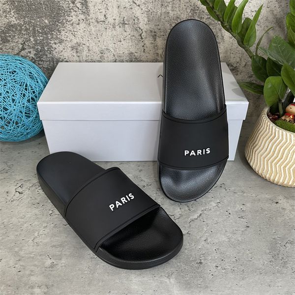 2022 mens womens sandals slippers with original box font shoes slides sliders summer fashion slipper wide flat flip flop, Black 
2022 mens womens sandals slippers with original box font shoes slides sliders summer fashion slipper wide flat flip flop, Black