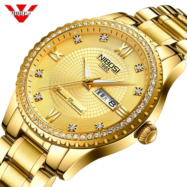 nibosi mens watches luxury brand for men square waterproof gold watch quartz sport watches stainless steel clock saat, Silver
nibosi mens watches luxury brand for men square waterproof gold watch quartz sport watches stainless steel clock saat, Silver