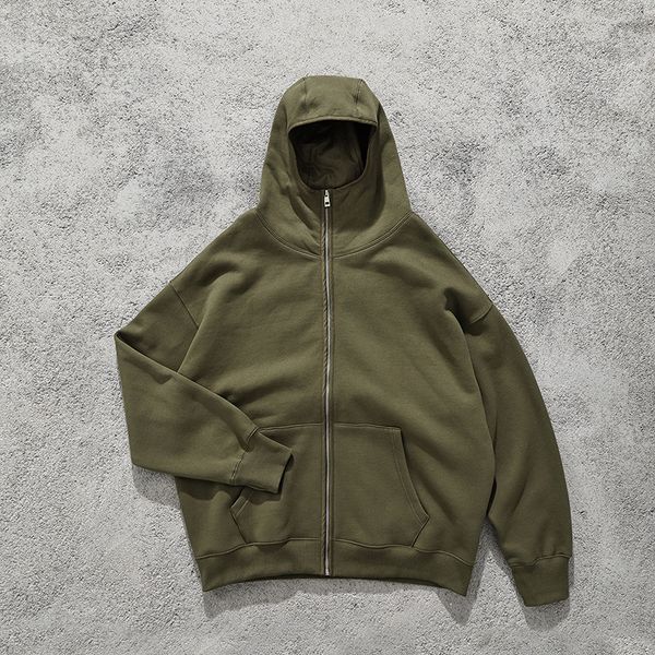 autumn classic mens high-quality cotton hoodie long sleeve metal zipper heavy hoodie rib cuffed hooding solid color hoody, Black
autumn classic mens high-quality cotton hoodie long sleeve metal zipper heavy hoodie rib cuffed hooding solid color hoody, Black