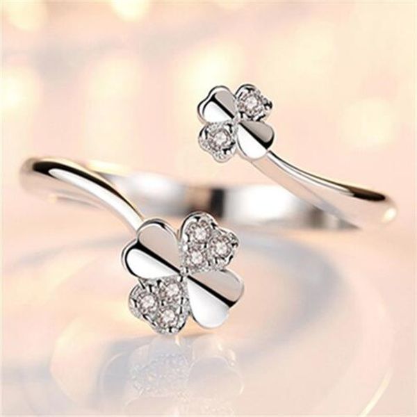 clover open ring simple fashion size adjustable ladies copper silver plated wedding ring gc1197
clover open ring simple fashion size adjustable ladies copper silver plated wedding ring gc1197