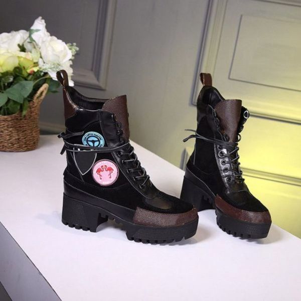 women flamingo medal leopard print ladies winter desert boots platform sand booty luxury brand designer 100% genuine leather thick sole, Black
women flamingo medal leopard print ladies winter desert boots platform sand booty luxury brand designer 100% genuine leather thick sole, Black