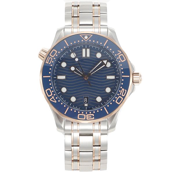 montre de luxe mens watches 42mm automatic mechanical outdoor watch rose gold dial with stainless steel bracelet rotatable bezel transparent, Slivery;brown
montre de luxe mens watches 42mm automatic mechanical outdoor watch rose gold dial with stainless steel bracelet rotatable bezel transparent, Slivery;brown
