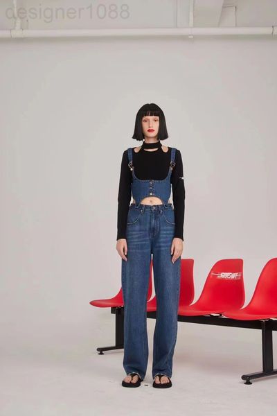 women's pants & capris designer chaopai 22 early spring new niche hollowed out design suspenders fashion casual lazy jeans ggzr, Black;white
women's pants & capris designer chaopai 22 early spring new niche hollowed out design suspenders fashion casual lazy jeans ggzr, Black;white