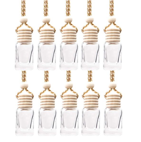 per bottle 8ml hanging car air freshener empty clear glass cylindrical essential oil diffuser aromatherapy pendant vials with wooden amkew
per bottle 8ml hanging car air freshener empty clear glass cylindrical essential oil diffuser aromatherapy pendant vials with wooden amkew