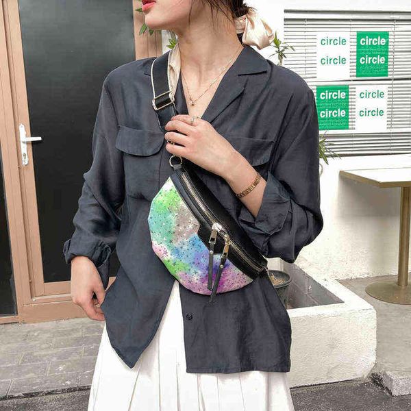 women's waist bag bright leather fanny pack pu waterproof handbag banana hip chest s shoulder messenger belt 220531
women's waist bag bright leather fanny pack pu waterproof handbag banana hip chest s shoulder messenger belt 220531
