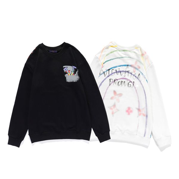 new style men ladies couple jacket sweatshirt fashion clothing letter print long sleeve casual cotton sportswear round neck, Black
new style men ladies couple jacket sweatshirt fashion clothing letter print long sleeve casual cotton sportswear round neck, Black