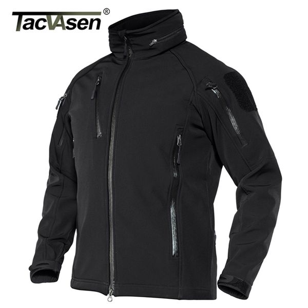tacvasen soft shell tactical waterproof jacket mens winter fleece warm military jackets windproof waterproof hooded jacket coat 201127, Black;brown
tacvasen soft shell tactical waterproof jacket mens winter fleece warm military jackets windproof waterproof hooded jacket coat 201127, Black;brown