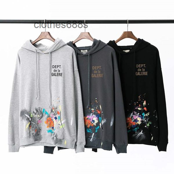 fashion brand gallerydeptes hoodies mens sweaters designer hand painted graffiti splash ink used letter printed cotton hoodie for men and wo, Black
fashion brand gallerydeptes hoodies mens sweaters designer hand painted graffiti splash ink used letter printed cotton hoodie for men and wo, Black