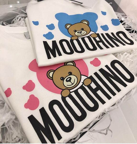 kids bear t-shirts short sleeve tees boys girls children casual letter embroidery pattern t-shirts pullover 90-130cm white pink blue color
kids bear t-shirts short sleeve tees boys girls children casual letter embroidery pattern t-shirts pullover 90-130cm white pink blue color