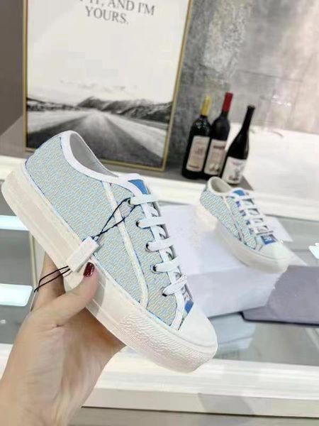 2022 designer luxury casual shoes with box, Black;white