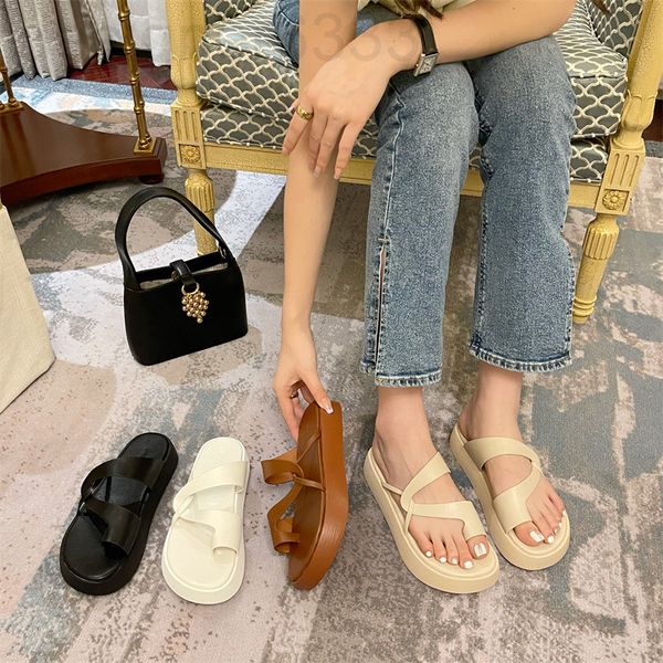 sandals designer net red thick soled sandals women's summer wear herringbone flip flop toe roman flat bottomed beach shoes n45q, Black
sandals designer net red thick soled sandals women's summer wear herringbone flip flop toe roman flat bottomed beach shoes n45q, Black