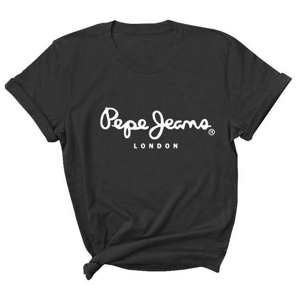 women's t-shirt latest letter printed casual all-match summer ladies short-sleeved unisexwomen's, White 
women's t-shirt latest letter printed casual all-match summer ladies short-sleeved unisexwomen's, White