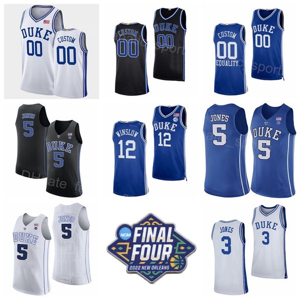 ncaa final four 2022 blue devils basketball college 12 justise winslow jersey 5 tyus jones 1 jabari parker 5 rodney hood 3 tre jones 2 quinn, Black
ncaa final four 2022 blue devils basketball college 12 justise winslow jersey 5 tyus jones 1 jabari parker 5 rodney hood 3 tre jones 2 quinn, Black