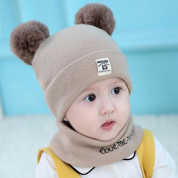 2pcs baby hat scarf set bear cat winter spring autumn warm knit cap bonnet kids boy girl caps boys girls, Yellow
2pcs baby hat scarf set bear cat winter spring autumn warm knit cap bonnet kids boy girl caps boys girls, Yellow