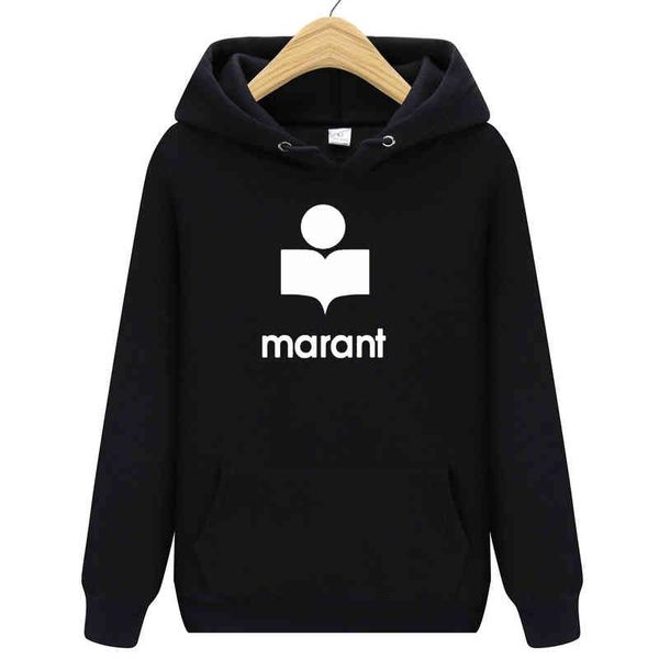 autumn / winter 2021 new marant hoodie men's and women's plush casual cover sweatshirt, Black
autumn / winter 2021 new marant hoodie men's and women's plush casual cover sweatshirt, Black