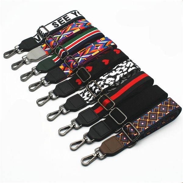 fashion nylon bag strap woman colored straps for crossbody messenger shoulder accessories adjustable belts 220426, Black
fashion nylon bag strap woman colored straps for crossbody messenger shoulder accessories adjustable belts 220426, Black