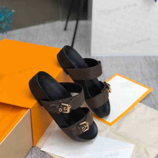 designer slippers leather sandal slides 2 straps with adjusted gold buckles men women shoes, Black
designer slippers leather sandal slides 2 straps with adjusted gold buckles men women shoes, Black