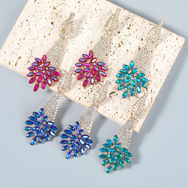 fashion retro metal rhinestone water geometric earrings casual party simple dangle earrings autumn women's shiny jewelry, Silver
fashion retro metal rhinestone water geometric earrings casual party simple dangle earrings autumn women's shiny jewelry, Silver