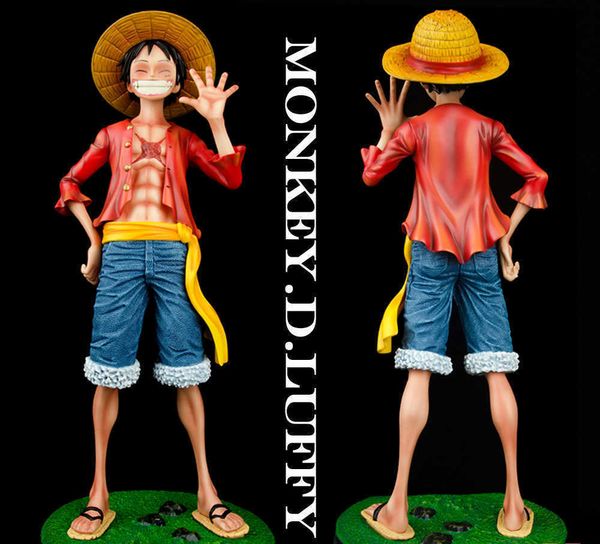 huiya01 new 43cm anime figure one piece monkey d luffy figure influencer smile luffy 1/4 pvc action figure collectible model doll toys q0722
huiya01 new 43cm anime figure one piece monkey d luffy figure influencer smile luffy 1/4 pvc action figure collectible model doll toys q0722