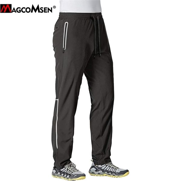 magcomsen quick dry sweatpants men casual joggers pants gyms fitness workout summer track reflective stripe sport trousers 220325, Black
magcomsen quick dry sweatpants men casual joggers pants gyms fitness workout summer track reflective stripe sport trousers 220325, Black