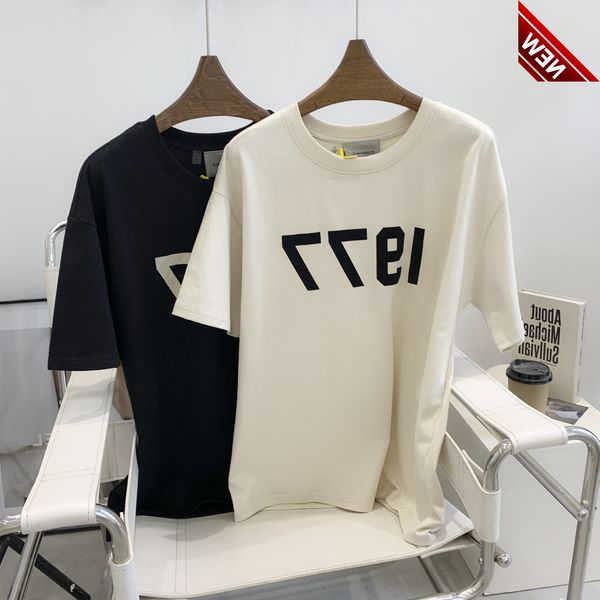 50% off discount s short sleeve fog multi thread summer new flocking digital 1977 fashion casual couple t-shirt factory direct sale, White;black
50% off discount s short sleeve fog multi thread summer new flocking digital 1977 fashion casual couple t-shirt factory direct sale, White;black