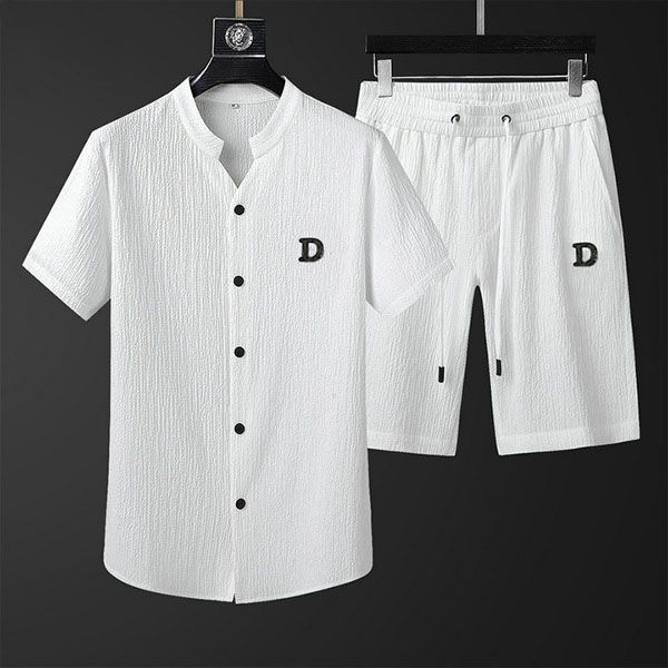 2022 men's tracksuit cotton solid color short sleeve zipper polo shirt&shorts set for men casual streetwear 2-piece suit summe m-4xl, White;black
2022 men's tracksuit cotton solid color short sleeve zipper polo shirt&shorts set for men casual streetwear 2-piece suit summe m-4xl, White;black