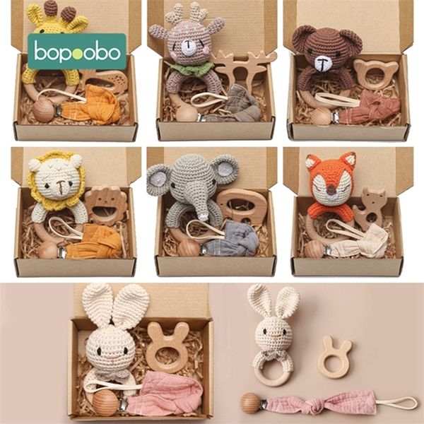 soothers teethers bopoobo 3pcs/5pcs crochet bunny baby teether rattle animal b 220823
soothers teethers bopoobo 3pcs/5pcs crochet bunny baby teether rattle animal b 220823