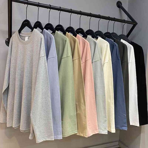 men's t-shirts autumn and winter solid color inner bottom shirt men's women's basic cotton simple hip hop oversize loose long, White;black
men's t-shirts autumn and winter solid color inner bottom shirt men's women's basic cotton simple hip hop oversize loose long, White;black