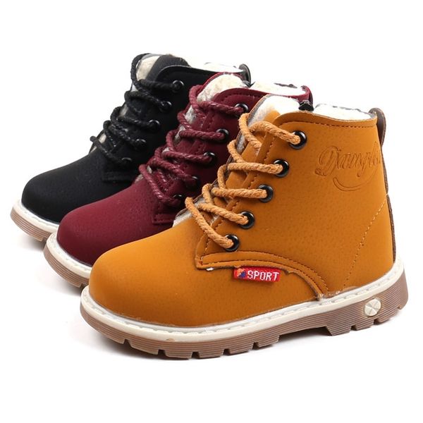 winter children kids pu leather snow boots warm girls boys martin boots casual plush child baby toddler shoes 21-30 220816, Black;grey
winter children kids pu leather snow boots warm girls boys martin boots casual plush child baby toddler shoes 21-30 220816, Black;grey