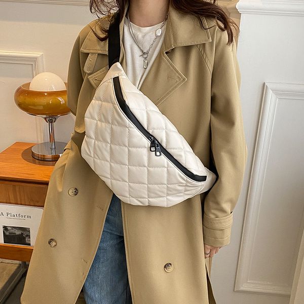 large capacity storage waist bag plaid fanny pack for women big blet bag multi-functional pu leather shoulder crossbody chest
large capacity storage waist bag plaid fanny pack for women big blet bag multi-functional pu leather shoulder crossbody chest