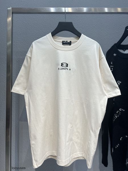 men tshirt fashion balenciga high summer paris home front embroidered double ring short sleeve tshirt wo, White;black
men tshirt fashion balenciga high summer paris home front embroidered double ring short sleeve tshirt wo, White;black