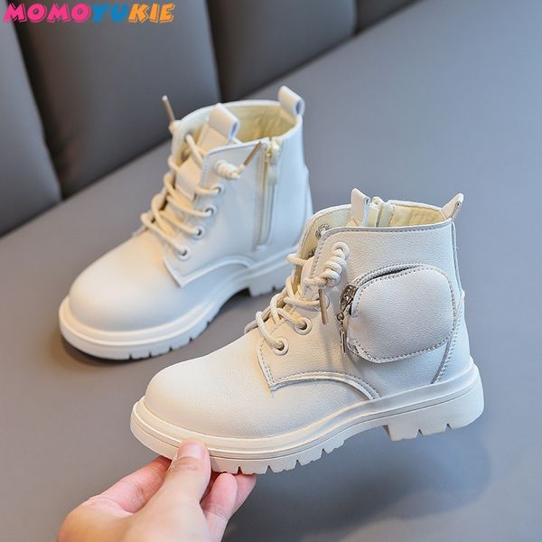 autumn winter plus velvet warm kids martin boots for girls boys fashion leather boots soft bottom non-slip children running shoe 220401, Black;red
autumn winter plus velvet warm kids martin boots for girls boys fashion leather boots soft bottom non-slip children running shoe 220401, Black;red