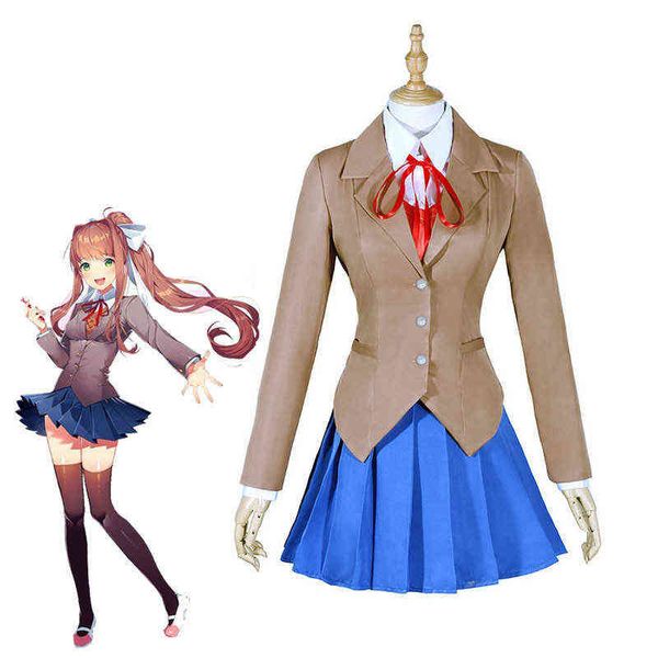 anime doki literature club monika cosplay sayori yuri natsuki cosplay come school uniform girl women game l220714, Black;red
anime doki literature club monika cosplay sayori yuri natsuki cosplay come school uniform girl women game l220714, Black;red