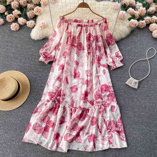casual dresses one shoulder design sense of niche printing fashionable dress elegant goddess style versatile loose thin large skirt 754l, Black;gray
casual dresses one shoulder design sense of niche printing fashionable dress elegant goddess style versatile loose thin large skirt 754l, Black;gray