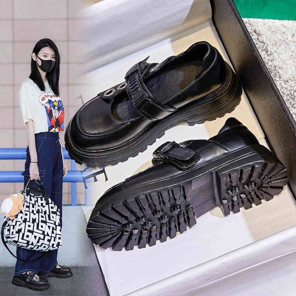 dress shoes foam soled leather mary jane shoes autumn mid heel shallow mouth single women's casual fashion thick yloh, Black
dress shoes foam soled leather mary jane shoes autumn mid heel shallow mouth single women's casual fashion thick yloh, Black