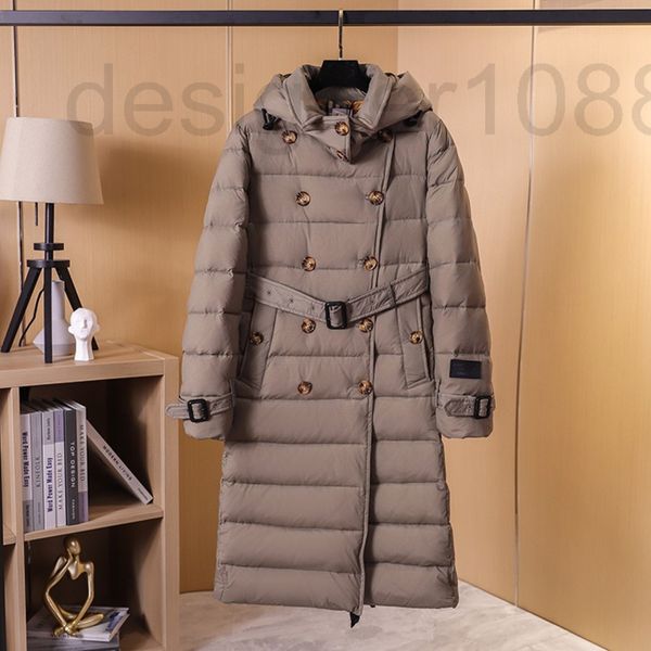 women's down & parkas designer family b thickened down jacket women's medium and long white duck trench coat double breasted 2021, Black
women's down & parkas designer family b thickened down jacket women's medium and long white duck trench coat double breasted 2021, Black