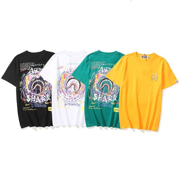 men's t-shirts summer fashion brand color painting men's and women's lovers' short sleeve t-shirt pozr, White;black
men's t-shirts summer fashion brand color painting men's and women's lovers' short sleeve t-shirt pozr, White;black
