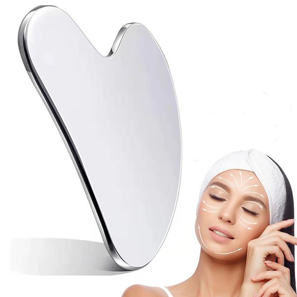 stainless steel scraper facials massage gua sha tool face lift anti aging skin tightening cooling metal contour reduce puffiness 220712
stainless steel scraper facials massage gua sha tool face lift anti aging skin tightening cooling metal contour reduce puffiness 220712