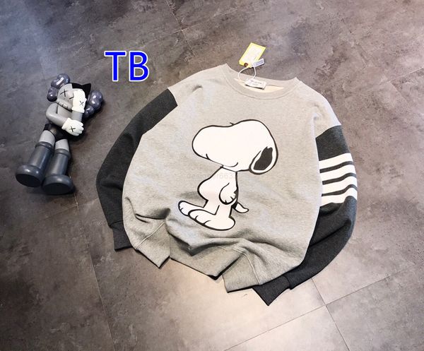 women's hoodies & sweatshirts designer tb early spring korean loose straight terry cotton sweater men's and cartoon printed long s, Black
women's hoodies & sweatshirts designer tb early spring korean loose straight terry cotton sweater men's and cartoon printed long s, Black