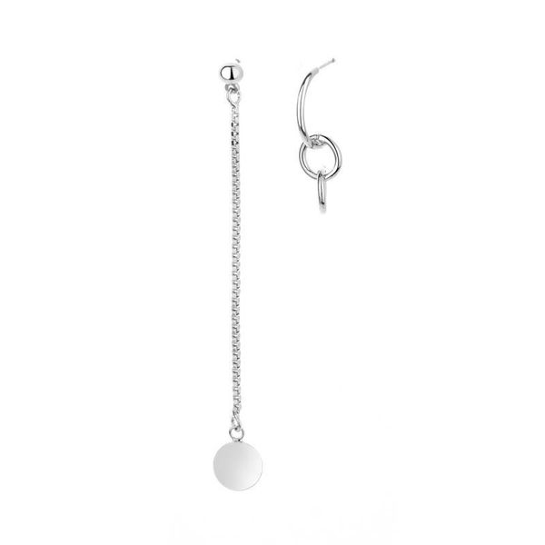 dangle & chandelier european and american simple long disc asymmetrical earrings, ladies temperament, fashionable hip-hop all-match jewelry, Silver
dangle & chandelier european and american simple long disc asymmetrical earrings, ladies temperament, fashionable hip-hop all-match jewelry, Silver