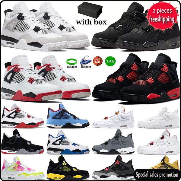 with box men women basketball shoes jumpman 4 4s sneaker military black cat fire red thunder sail white oreo pure money dark mocha
with box men women basketball shoes jumpman 4 4s sneaker military black cat fire red thunder sail white oreo pure money dark mocha