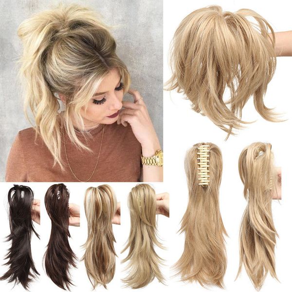 costume accessories synthetic high temperature fiber hairpieces long wavy claw clip ponytail hair extensions for women black brown, Silver
costume accessories synthetic high temperature fiber hairpieces long wavy claw clip ponytail hair extensions for women black brown, Silver
