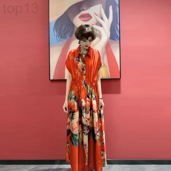 casual dresses designer 2021 summer new red printed long skirt women's large loose cover meat thin temperament cardigan dress sc82, Black;gray
casual dresses designer 2021 summer new red printed long skirt women's large loose cover meat thin temperament cardigan dress sc82, Black;gray